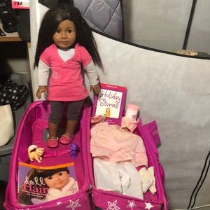 Pleasant Co-American Girl Doll JUST LIKE YOU w/STAR HOODIE Meet Outfit